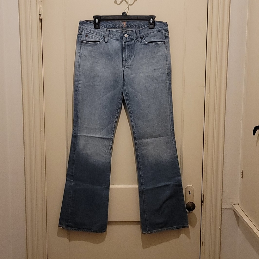 Ladies 7for all man kind Jeans 32x32 flare